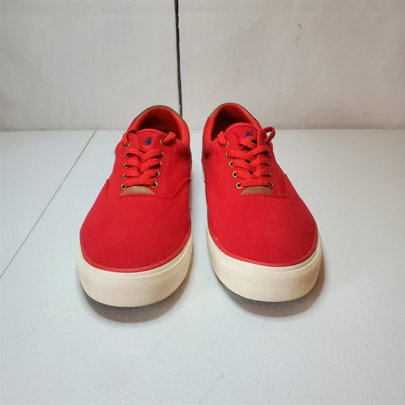 *SOLD* Polo Ralph Lauren Thorton II Canvas Sneakers 13 - Picture 2 of 12